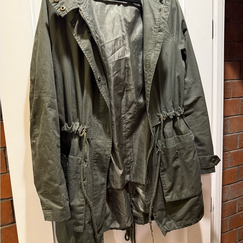 Forever 21 Plus Olive Green Jacket